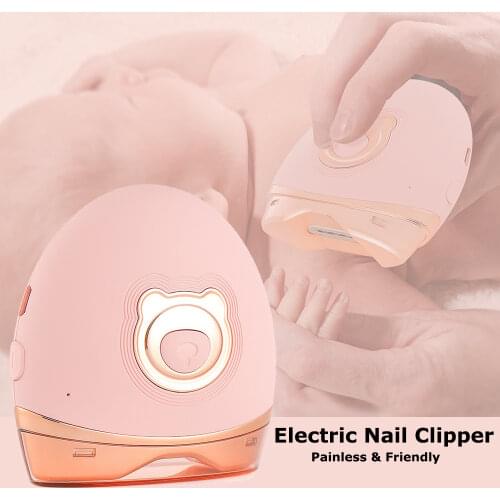 Electric Nail Clipper Trimmer Micro USB Nail Manicure Pedicure Cutter Fingers Toes Nail Clipping Machine Painless For Baby Adult
