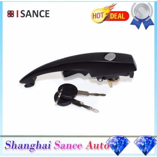ISANCE Outside Door Handle Front Left / Right Side 1BM837205 For VW Kaefer