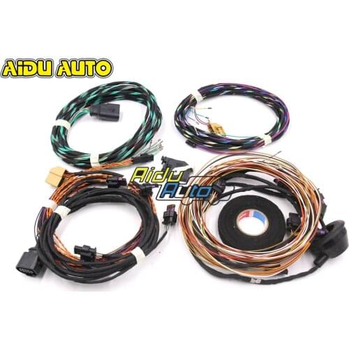 USE FIT FOR Passat B7 CC Front & Rear Auto Parking Assist 12K Pla 2 .0 Upgrade OPS Install Harness Wire