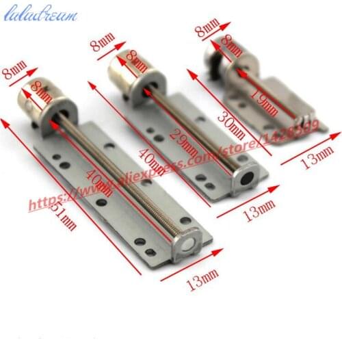 Circle 2 Phase 4 wire Mini screw rod stepper motor for camera Linear motor sliding table lead screw stepper motor