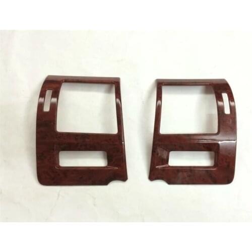 For Toyota Land Cruiser Prado FJ150 2010-2016 Air Conditioning Vent Outlet Cover Front Console Trim Chrome Car Accessories 2Pcs