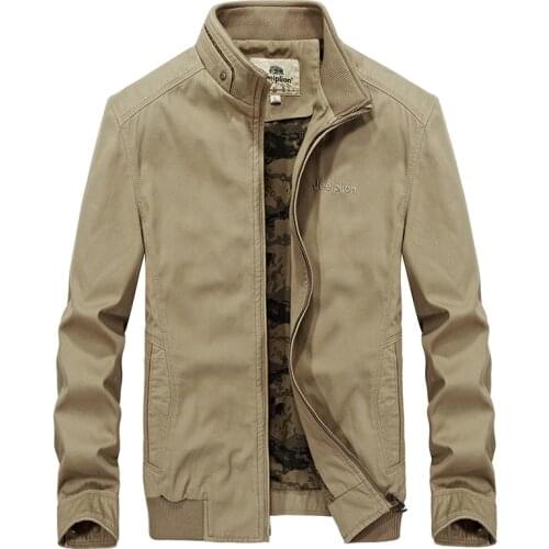 Spring Autumn Military Jacket Men Brand Cotton Outwear High Quality Army Coats Male Windbreaker Mens Jackets jaqueta masculina