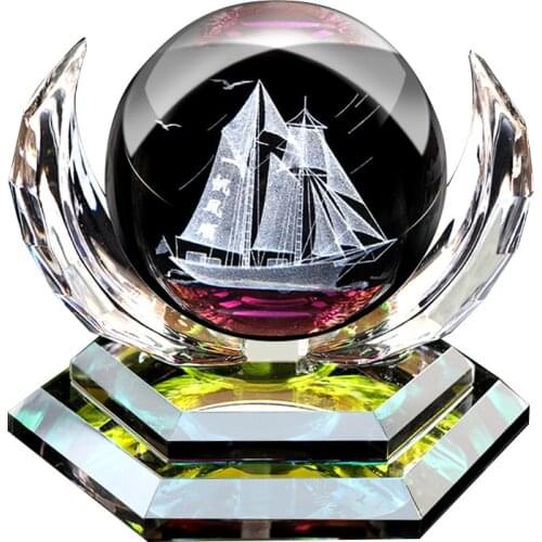 Horse Eagle swan deer rose love Sailing car perfume seat crystal Feng Shui air freshener bottle gift home decoration