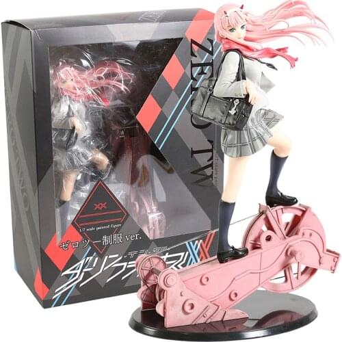 DARLING In The FRANXX Zero Two Uniform Ver. 1/7 Figure Collectible Model Toy