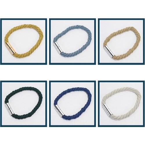 Magnetic Curtain Buckle Clip Curtain Tied Rope Simple Beef Tendon Curtain Free Punching Tieback Curtain Accessories Home Decor