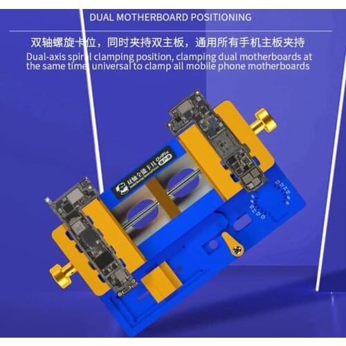 Mechanic Orifix 3 IN 1 Double Bearing Fixture Motherboard CPU NAND Repair Holder Phone Dot Projector Repair Precise Positioning