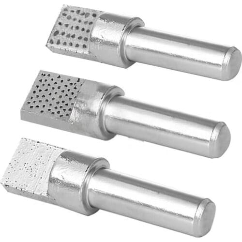 Natural diamond dresser hand-held grinder dressing pen square head diamond pen grinding wheel rest flat head package