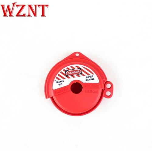 NT-F480 25mm-76mm Red Rotating Gate Valve Lockouts Master Standard Lock Rotating Gate Valve lockout