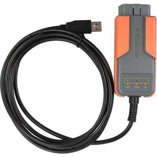 OBD2 Scanner MVCI 3IN1 3 in 1 TIS V10.30.029 Car Diagnostic tool for T-oyota/H-onda V2.018/V-olvo 2010A Support Multi-language