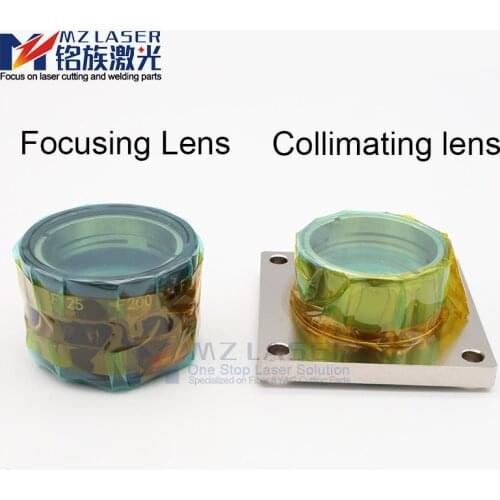 Hans laser high power original D30 F100 F125 focusing and collimating lens with lens holder for fiber laser cutting machine