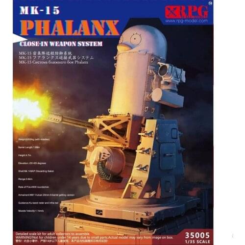 RPG Model 1/35 35005 MK-15 Phalanx Close-in Weapon System 2019 Rare model Kit