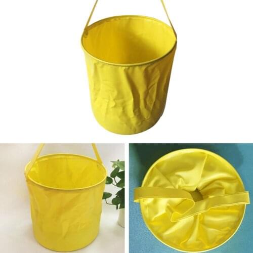 12L Bucket Folding Water tank Outdoor Beach water Container PVC Collapsible camping storage basin Picnic Fish food Wash Bucket