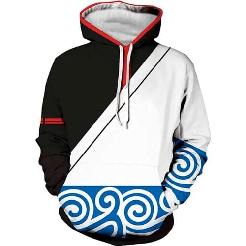 New Anime GINTAMA Sakata Hoodie Kimono Autumn Winter Thick Hoodies Fashion Hooded Jacket Hooded Unisex Leisure Sweatshirt Jacket