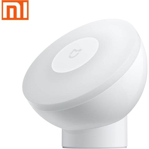 Xiaomi mijia night light 2 magnetic 360° rotation induction photosensitive and human sensor 2800K warm yellow corridor light