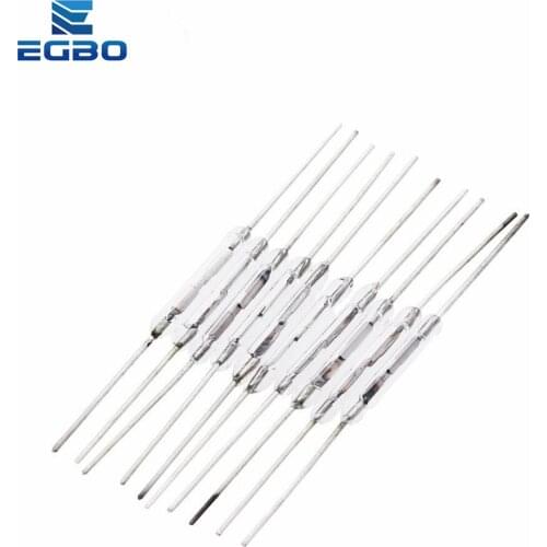 10pcs N/O Reed switch Magnetic Switch 2 * 14mm Normally Open Magnetic Induction switch For Arduino