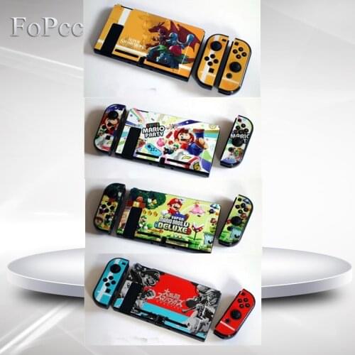 Fopcc NS Colorful Pattern Hard Crystal Protective Cover Shell Case for Nintendo Switch