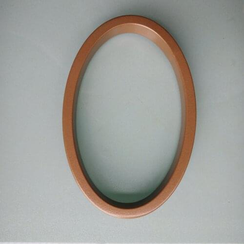 12cm Golden Floating Modern House Number Lacquered Door Home Address Numbers for House Digital Outdoor Sign Plates 5 In. #0-9