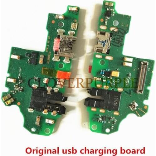 1x Original USB Charging Board Dock Connector Charger Port Flex Cable for Huawei Honor 10 Lite / P Smart 2019 Replacement Parts