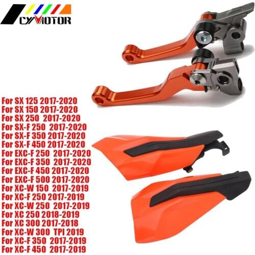 2017-2020 Brake Clutch Lever Handguards Motorcycle Hand Guard Protector For KTM EXC SX 125 150 250 350 450 XC-W EXC-F XC-F XC