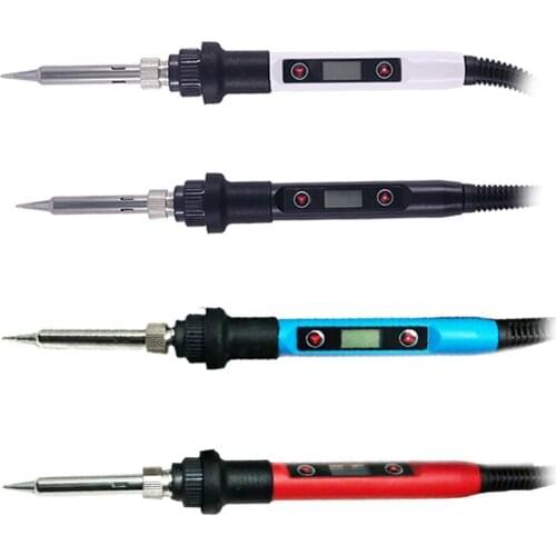 220V EU cheap 936F 80W adjustable temperature LCD Digital electric for Welding Rework Station Repair soldering iron