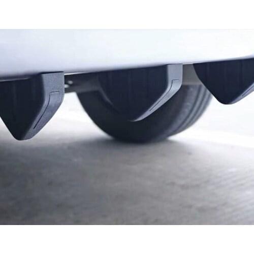 4pc Universal Car rear bumper cast shark spoiler for Dodge Journey JUVC/Charger/DURANGO/CBLIBER/SXT/DART