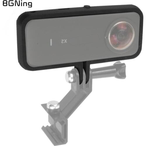 BGNing 3D Printed Frame Border Mount Adapter for Insta360 ONE X2 / XR Panorama Camera Stand Tripod Holder Protector for Gopro