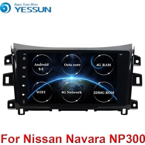 Android 9 Octa core 4G Car Auto Radio For Nissan NAVARA Frontier NP300 2011 2012 2013 2014 2015 2016 GPS Navigation with WIFI