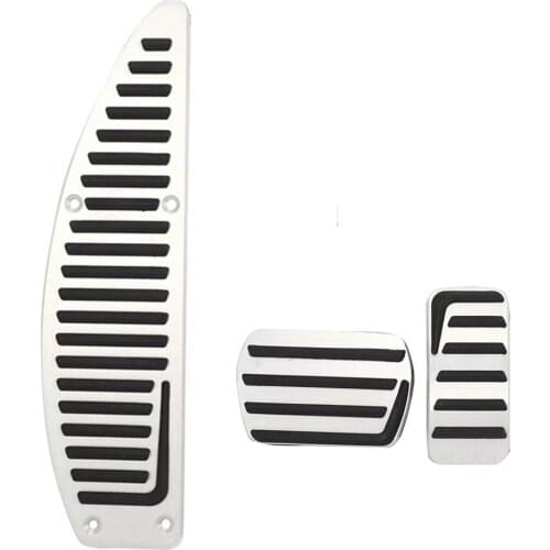 Car Accessories Aluminium Alloy Accelerator gas brake pedal for Volvo S40 V40 C30 AT,non slip pedal plate pads styling