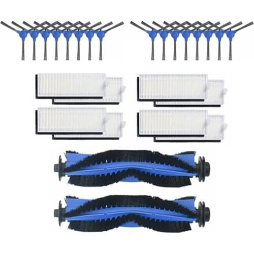 Side Brush Roller Brush HEPA Filter for Conga Robot 1090 Replacement Cleaning Robot Vacuum Cleaner Spare Parts