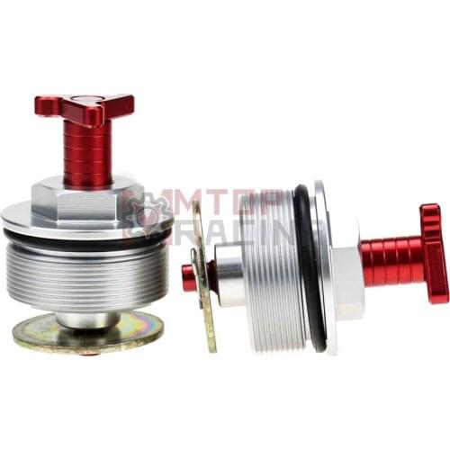 Preload Fork Caps For Yamaha FZ6S 2007 2008 2009 43mm Tri Adjustable Fork Bolts