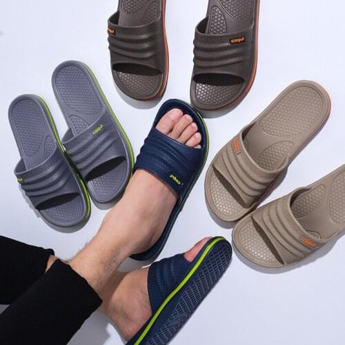 Men Slipper for Home Platform Beach Slippers Women EVA Non-slip Bath Slippers Outdoors Mens Summer Shoes Unisex Indoor Slippers