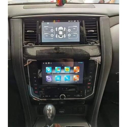 Newest Dual screen Android Car Radio For Nissan Patrol Y62 2010-2020 car stereo multimedia player autoradio head unit