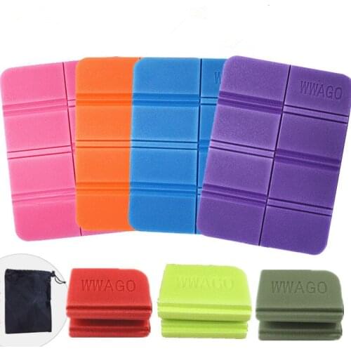 The New Eight-Fold Moisture-Proof Portable Outdoor Folding Climbing Seat Cushion, Durable Foam Fart Cushion