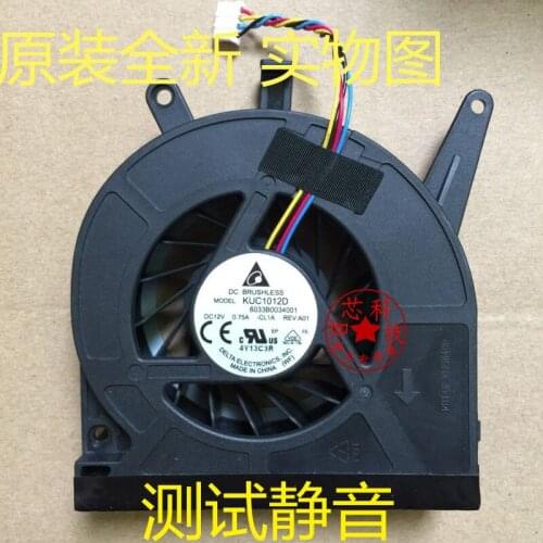 DELTA KUC1012D 6033B0034001 DC12V 0.75A -CL1A REV:A01 laptop cooling fan