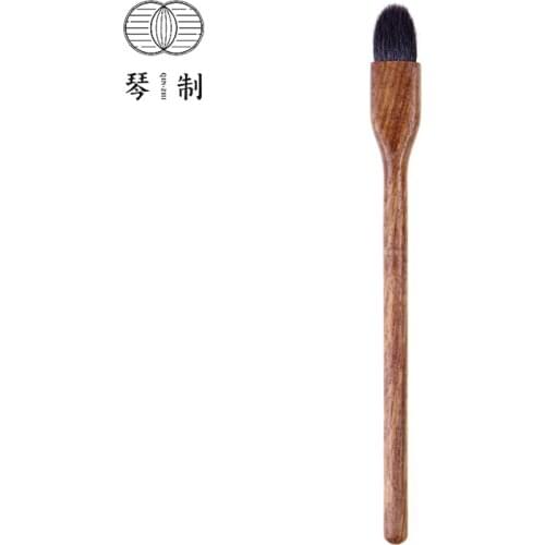 QINZHI Professional Handmade Make Up Brush 08 Large Eye Shadow Brush Soft Saikoho Goat Hair Makeup Brushes