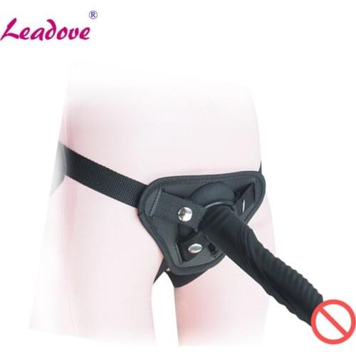 Silicone Strap on Dildo Sex Toys Strapon Lesbian Vibrator 7 Vibrating Adult 3 Size Penis Suction Cup Dildo for Women