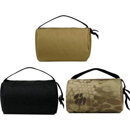 Sniper Shooting Bag Outdoor Hunting Rifle Front Rest Bag Durable Target Stand Rifle Support Sandbag Molle Bag
