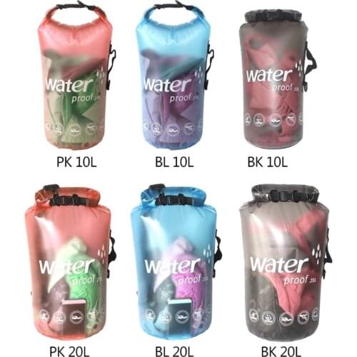 10/20L Waterproof Dry Bag PVC Storage Case for Boating Floating Outdoor Swimming Kayaking Drifting Tool