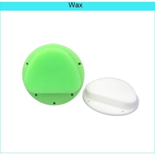 5 pieces/lot D shape Wax Disks Dental wax Blocks for dental lab Amann Girrbach machine using