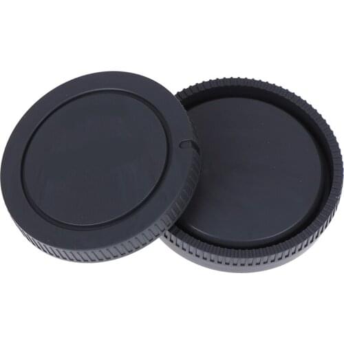 2Pcs Micro camera rear lens cap+body front cover kit for A3000 A5000 a5100 A6000