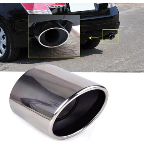 1pcs Stainless Steel Exhaust Muffler Tail Pipe for Honda Accord 2.0 2.4 2008-2012