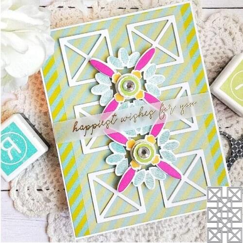 6 rectangular frames Cutting Die Stencil Template for DIY Scrapbooking Paper Card Decor Knife Embossing New Metal Dies 2019