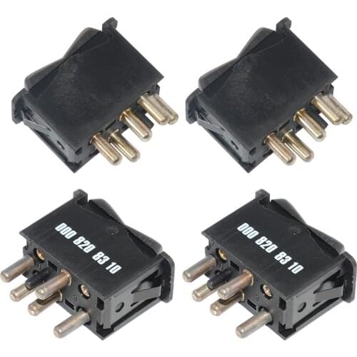 AP02 2 Right + 2 Left side window switch For MERCEDES R107 W123 W124 W126 W201 380SL 560SL C123 230/280CE
