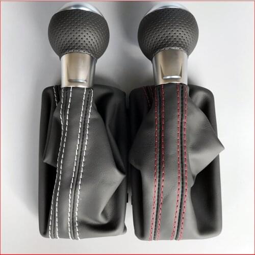 Automatic Gear Shift Knob Shift Lever Handle Head for Audi A3 S3 RS3 Q3 S6 RS6 A4 A5 A7 Passat Golf 6 7 Golf 6GTI 7GTI Golf R CC