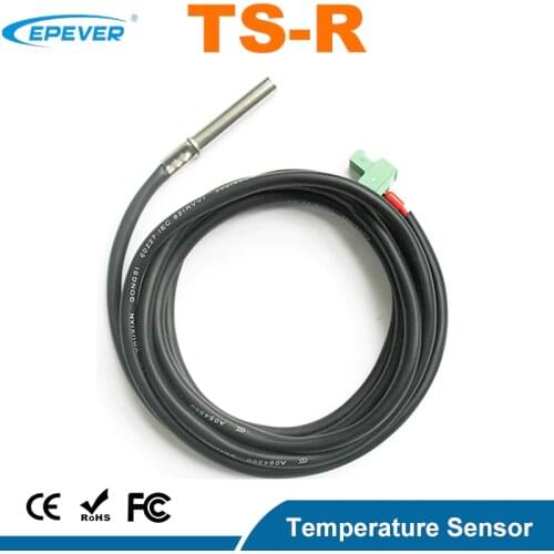 EPever Remote Temperature Sensor RTS300R47K3.81A TS-R For EPever EPsolar Tracer AN BN CN Series ViewStar-AU TRIRON XTRA Series