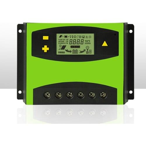 LD12V24V50A 60A solar charger controller LCD solar Power generation system controller