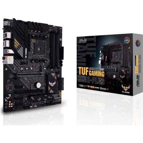 NEW For ASUS TUF GAMING B550-PLUS Motherboard Socket AM4 DDR4 For AMD B550M B550 Original Desktop PCI-E 4.0 m.2 sata3 Mainboard