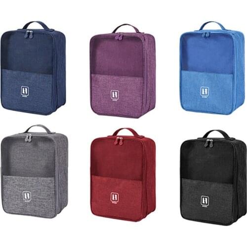 Multifunctional outdoor travel storage bag shoe bag, portable shoe bag tote bag storage box, essential for travel