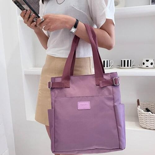 Fashion Multifunction Tote Bag Female Large Capcity Oxford Shoulder Bag Daily Handbags Travel Shopping Handle Bags Casual Purse