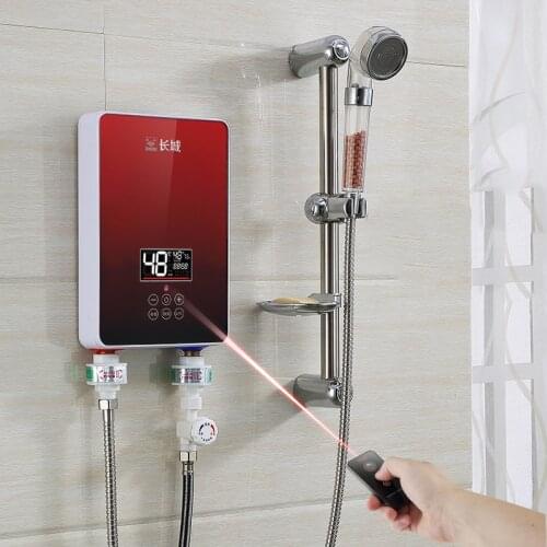 8500w Instant Electric Water Heater Household Fast Heating Tankless Wall-mounted Bathroom Kitchen Instantaneous Water Heater